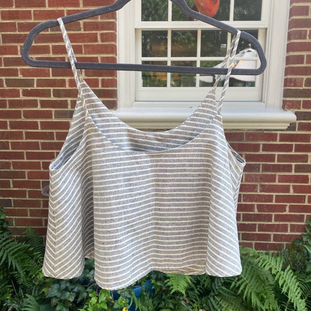 Farrow Stripped Crop Top